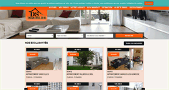 Desktop Screenshot of ds-immobilier.com